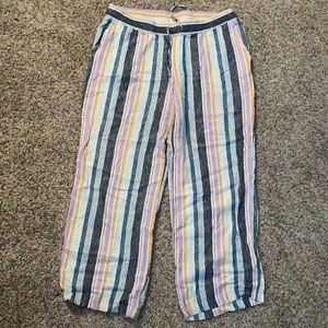 Flowy pant - colorful stripe